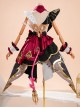 Game Genshin Impact Halloween Cosplay Escoffier Costume Set