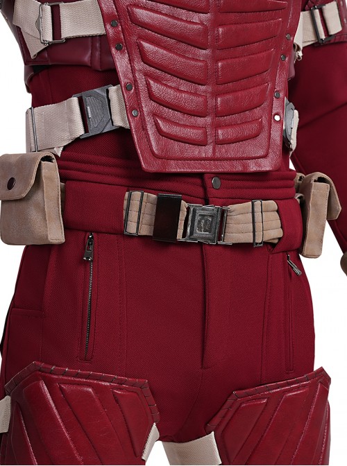 Movie Thunderbolts Halloween Cosplay The New Avengers Alexi Shostakov Red Guardian Battle Suit Costume Set Without Shoes