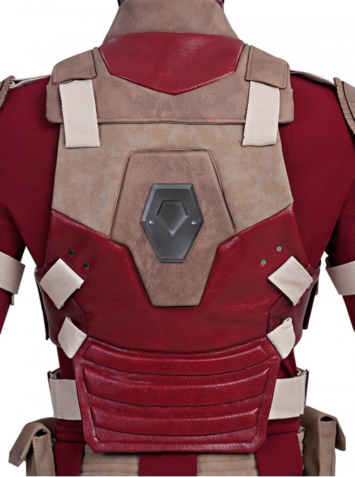 Movie Thunderbolts Halloween Cosplay The New Avengers Alexi Shostakov Red Guardian Battle Suit Costume Set Without Shoes