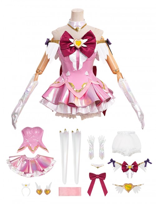 Game Overwatch Halloween Cosplay Juno Magical Girl Costume Set