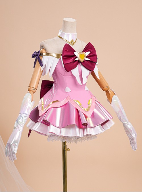 Game Overwatch Halloween Cosplay Juno Magical Girl Costume Set
