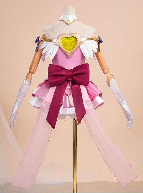 Game Overwatch Halloween Cosplay Juno Magical Girl Costume Set