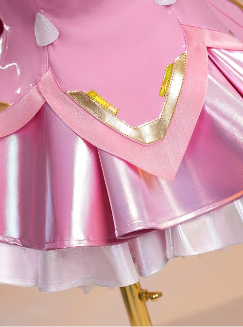 Game Overwatch Halloween Cosplay Juno Magical Girl Costume Set