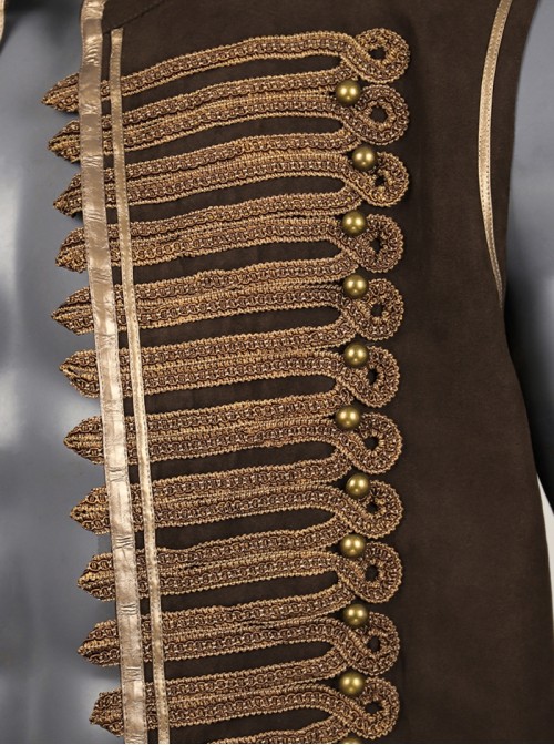 Movie Furiosa A Mad Max Saga Halloween Cosplay Dementus Costume Brown Vest