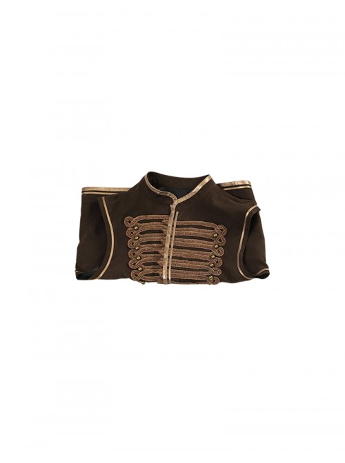 Movie Furiosa A Mad Max Saga Halloween Cosplay Dementus Costume Brown Vest