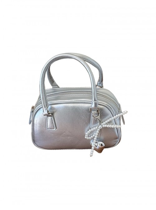 Korean Style Daily Commute Kawaii Fashion Delicate Versatile Crossbody Boston Bag