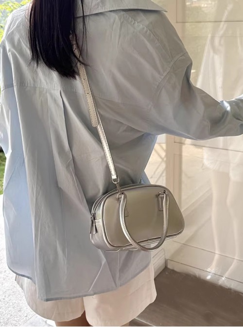 Korean Style Daily Commute Kawaii Fashion Delicate Versatile Crossbody Boston Bag