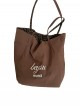 Sexy Leopard Print Kawaii Fashion Reversible Canvas Bag Fashion Casual Large Capacity Shoulder Tote Bag