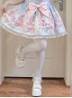 Fashion Sweet Lolita Bowknot Heart Lace Jirai Onna Cute Japanese Platform Cake Shoes