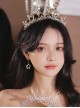 Birthday Wedding Party Classic Lolita Baroque Style Luxurious Diamond Princess Crown Headpiece