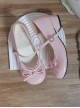 Little Fleur Series Sweet Lolita Cute Round Toe Japanese Daily Comfortable Mid Heel Mary Jane Shoes