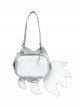 Kawaii Fashion New Chinese Style Classical Trendy Imitation Sheepskin Retro Handbag Goldfish Bag