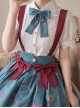 Antique Key Series Classic Lolita Retro Elegant School Commute Delicate Lace Collar Bubble Sleeve White Shirt