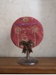 Antique Key Series Classic Lolita Academic Style Retro Elegant Print Bow Beret