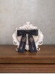 Antique Key Series Classic Lolita Elegant British Style Vintage Key Print Bowknot Tie