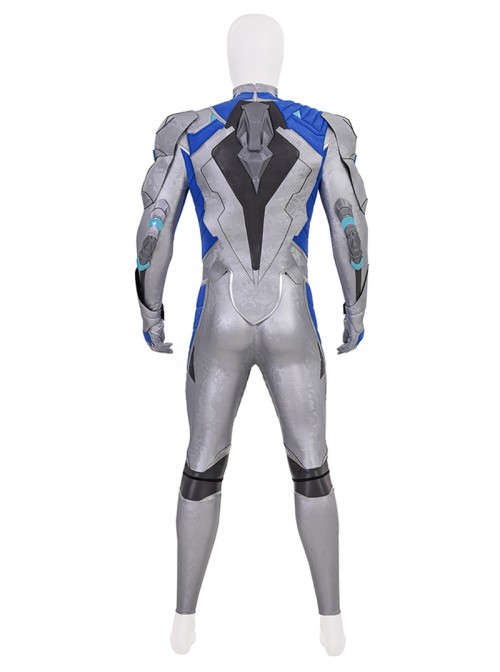 Game Marvel Rivals Halloween Cosplay Mister Fantastic Bodysuit Costume Set Without Shoes