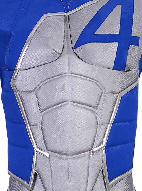 Game Marvel Rivals Halloween Cosplay Mister Fantastic Bodysuit Costume Set Without Shoes