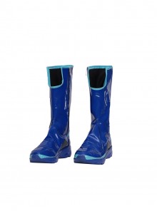 Game Marvel Rivals Halloween Cosplay Mister Fantastic Accessories Blue Boots