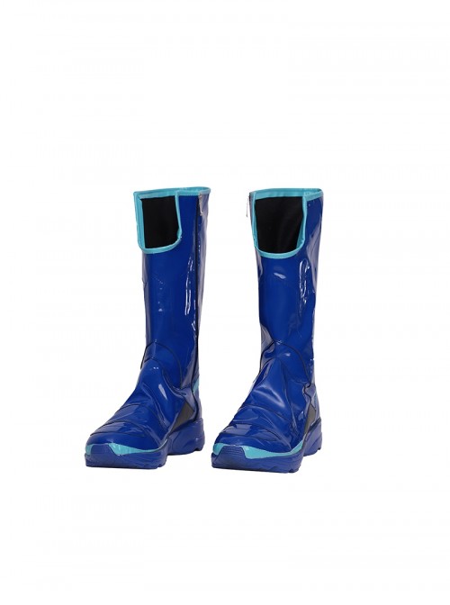 Game Marvel Rivals Halloween Cosplay Mister Fantastic Accessories Blue Boots