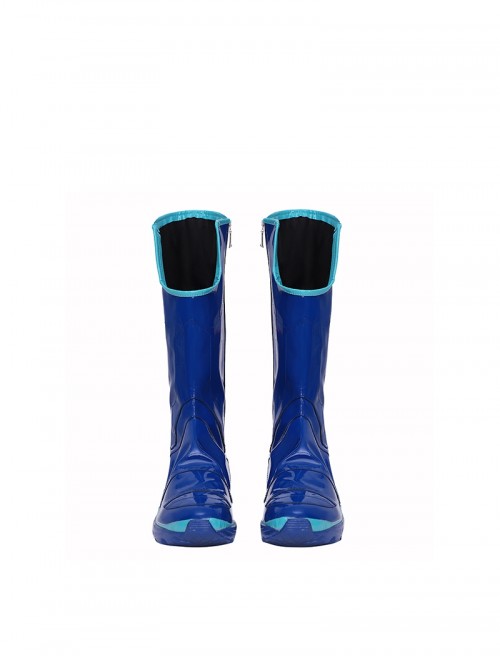 Game Marvel Rivals Halloween Cosplay Mister Fantastic Accessories Blue Boots