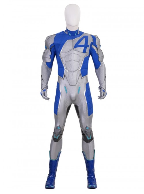 Game Marvel Rivals Halloween Cosplay Mister Fantastic Accessories Blue Boots
