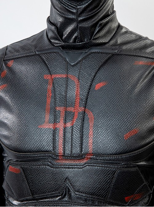 Daredevil Born Again Halloween Cosplay Daredevil 2025 Black Edition Bodysuit Costume Set Without Shoes And Helmet