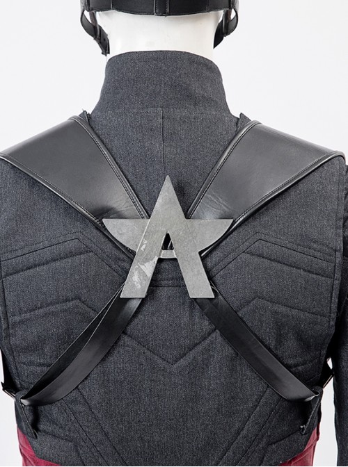 Thunderbolts Halloween Cosplay The New Avengers John F. Walker U.S.Agent 2025 Captain America Costume Set Without Shoes And Prop Gun
