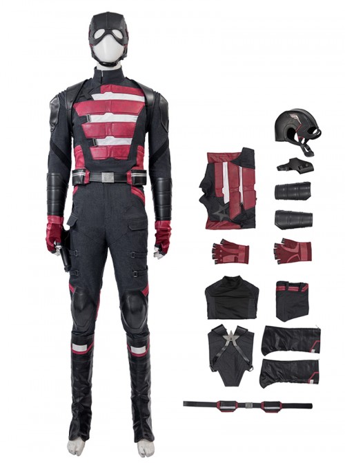 Thunderbolts Halloween Cosplay The New Avengers John F. Walker U.S.Agent 2025 Captain America Costume Set Without Shoes And Prop Gun