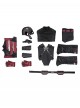 Thunderbolts Halloween Cosplay The New Avengers John F. Walker U.S.Agent 2025 Captain America Costume Set Without Shoes And Prop Gun