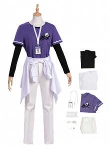 Game Identity V Halloween Cosplay Esports BLK Team Skin Embalmer Aesop Carl Costume Set