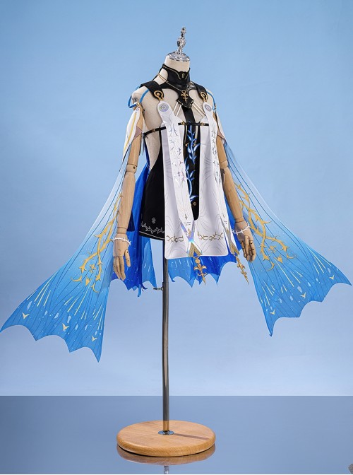 Game Wuthering Waves Halloween Cosplay Cartethyia Against The Tide Costume Set