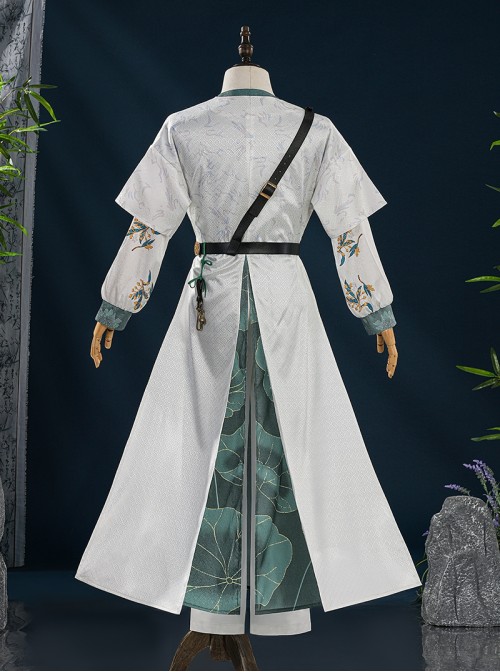 Game Where Winds Meet Halloween Cosplay Chen Zixi Costume Set