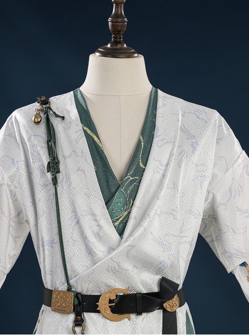 Game Where Winds Meet Halloween Cosplay Chen Zixi Costume Set