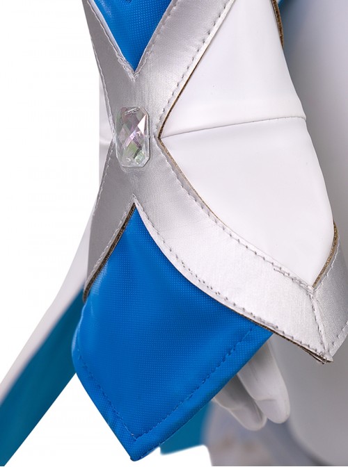 Game Marvel Rivals Halloween Cosplay White Queen Emma Grace Frost Bodysuit Costume Set Without Shoes