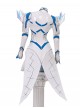 Game Marvel Rivals Halloween Cosplay White Queen Emma Grace Frost Bodysuit Costume Set Without Shoes
