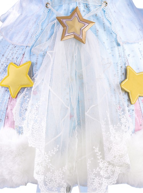 Game Naraka Bladepoint Halloween Cosplay Ziping x Sanrio Kuromi Costume Full Set