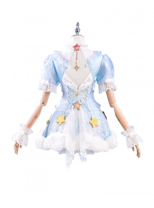 Game Naraka Bladepoint Halloween Cosplay Ziping x Sanrio Kuromi Costume Full Set