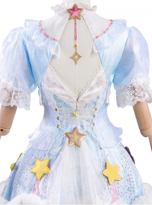 Game Naraka Bladepoint Halloween Cosplay Ziping x Sanrio Kuromi Costume Full Set