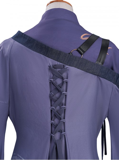 Game Where Winds Meet Halloween Cosplay Guyun Sect Wuxia Role Player Costume Set