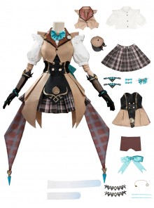 Game Honor Of Kings Halloween Cosplay Xiao Qiao Secret Evidence Tracing New Skin Costume Set