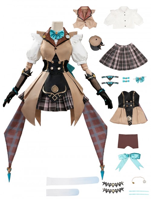 Game Honor Of Kings Halloween Cosplay Xiao Qiao Secret Evidence Tracing New Skin Costume Set