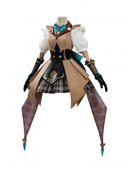 Game Honor Of Kings Halloween Cosplay Xiao Qiao Secret Evidence Tracing New Skin Costume Set