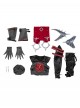 Marvel Rivals Invisible Halloween Cosplay Woman Malice Skin Costume Set Without Shoes