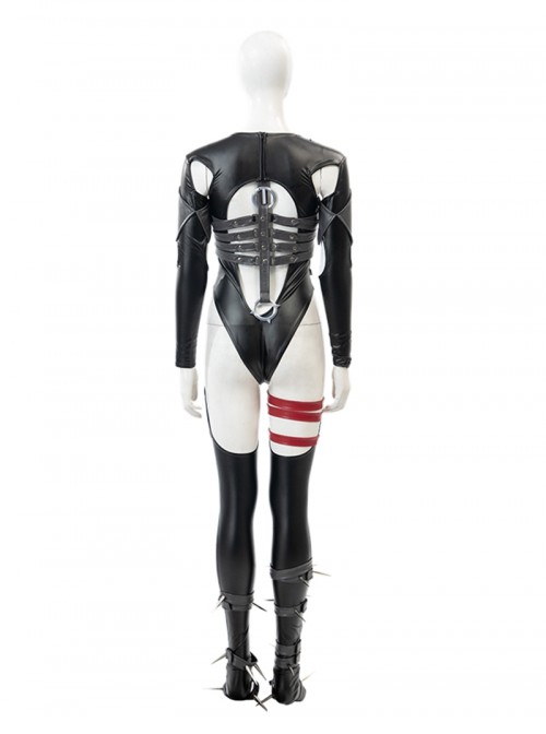 Marvel Rivals Invisible Halloween Cosplay Woman Malice Skin Costume Set Without Shoes