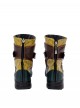 Marvel Rivals Halloween Cosplay Iron Fist Lin Lie Accessories Brown Short Boots
