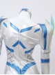 Marvel Rivals Halloween Cosplay White Queen Emma Grace Frost Costume Set Without Shoes