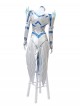 Marvel Rivals Halloween Cosplay White Queen Emma Grace Frost Costume Set Without Shoes