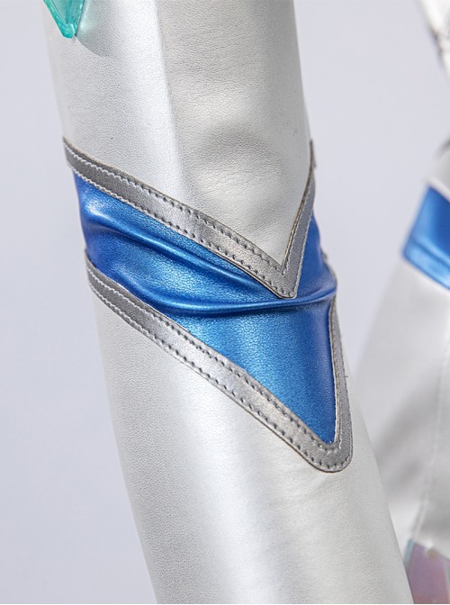 Marvel Rivals Halloween Cosplay White Queen Emma Grace Frost Costume Set Without Shoes