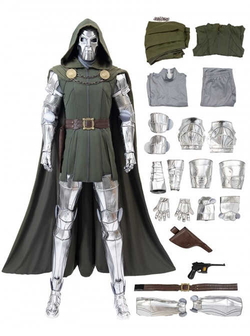 Avengers Doomsday Halloween Cosplay Victor Von Doom Doctor Doom Costume Set Without Shoes And Masks And Props