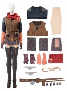 Game Split Fiction Halloween Cosplay Mio Hudson Costume Set Without Shoes
